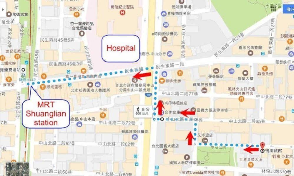 Gawa Hotel Taipei Extérieur photo
